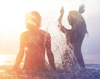 Couples-Enjoying-on-Beach